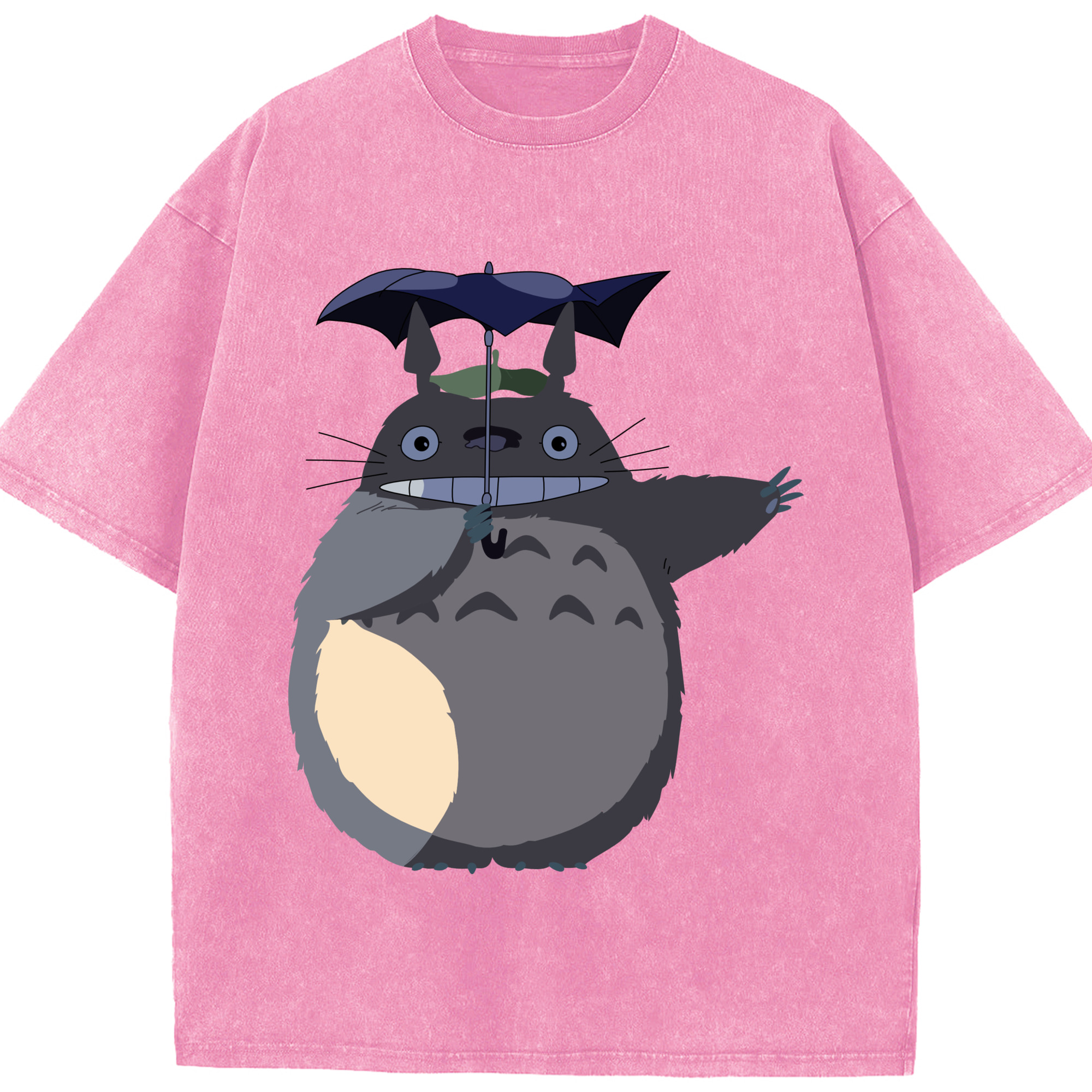 （画像用） となりのトトロ 草壁メイ 草壁サツキ My Neighbor Totoro Satsuki Kusakabe Mei Kusakabe 綿100% ヴィンテージ風 半袖Tシャツ（フロントプリント）